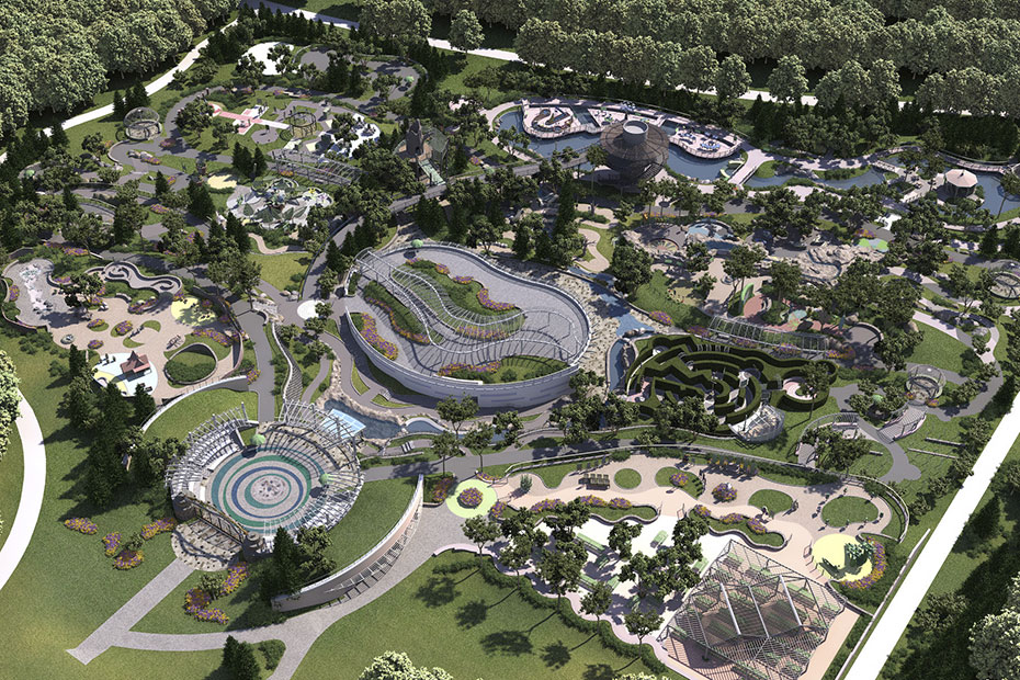 8-ACRE CHILDREN'S GARDEN